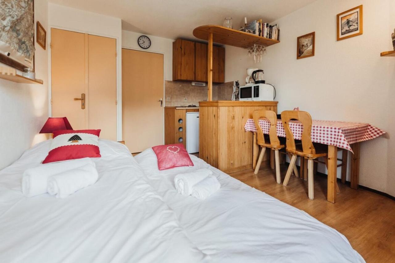 Apartamento Furnished Studio At The Foot Of The Slopes With A Balcony & Mountains View Saint-Gervais-les-Bains Exterior foto